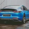 Blue Rwb Porsche Car Diamond Painting