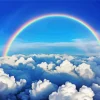 Blue Sky Rainbow Diamond Painting