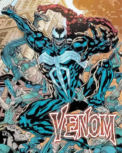 Blue Venom Diamond Painting