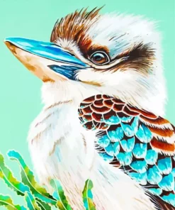 Blue Winged Kookaburra Diamond Painting