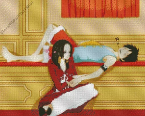 Boa Hancock And Luffy Diamond Painting