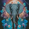 Bohemian Elephant Diamond Painting