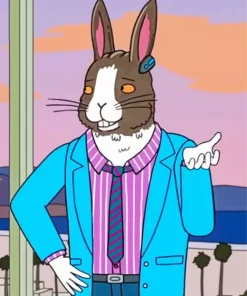 Bojack Horseman Bunny Diamond Painting