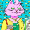 Bojack Horseman Princess Carolyn Diamond Painting