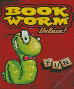 Bookworm Game Diamond Painting