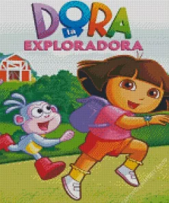 Boots And Dora Diamond Painting