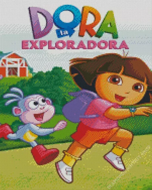 Boots And Dora Diamond Painting