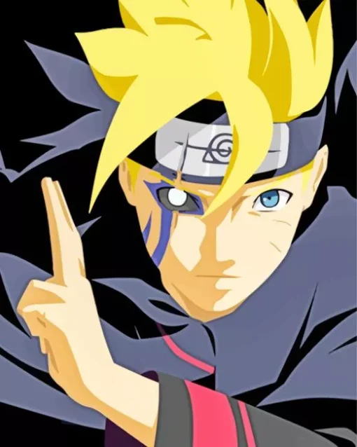 Boruto Uzumaki Diamond Painting