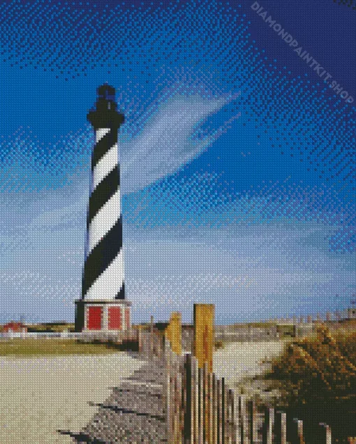 Cape Hatteras Lighthouse Diamond Painting