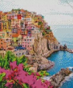 Cinque Terre Italy Diamond Painting