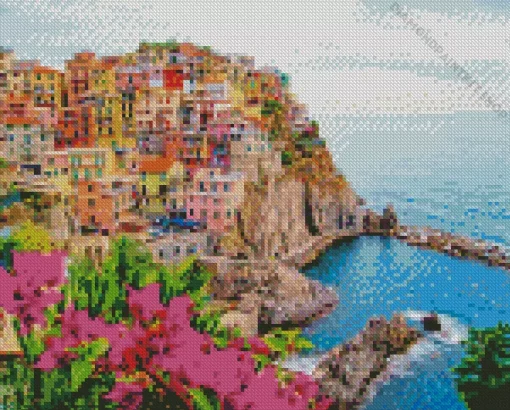 Cinque Terre Italy Diamond Painting