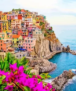 Cinque Terre Italy Diamond Painting