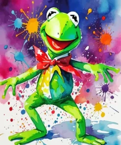 Cool Kermit Diamond Painting