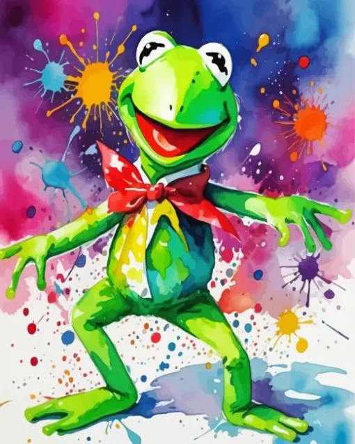 Cool Kermit Diamond Painting