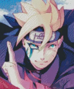 Cool Boruto Uzumaki Diamond Painting