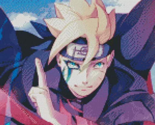 Cool Boruto Uzumaki Diamond Painting