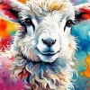 Cool Fluffy Lamb Art Diamond Painting