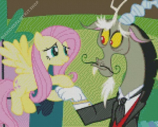 Cool Fluttershy Husband Diamond Painting