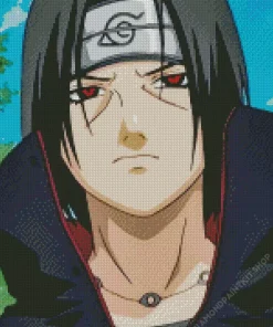 Cool Itachi Uchiha Diamond Painting