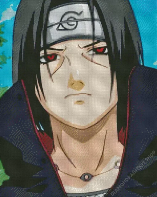 Cool Itachi Uchiha Diamond Painting