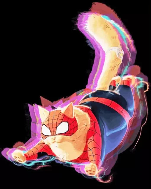 Cool Spider Cat Diamond Painting