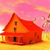 Courage The Cowardly Dog House Diamond Painting