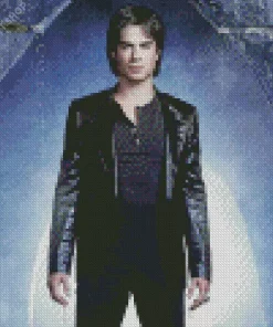 Damon Salvatore Diamond Painting