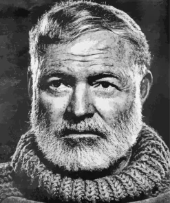 Ernest Hemingway Diamond Painting