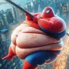 Fat Spider Man Diamond Painting