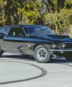 Ford Hitman Mustang Diamond Painting