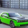 Green Dodge Charger Daytona 2016 Diamond Painting