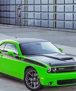 Green Dodge Charger Daytona 2016 Diamond Painting