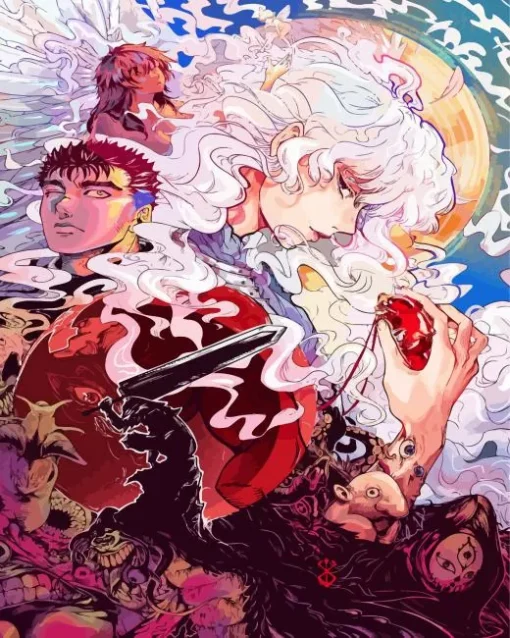 Griffith And Guts Diamond Painting