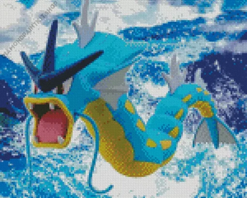 Gyarados Pokemon Diamond Painting