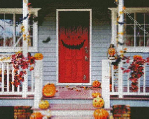 Halloween House Diamond Painting