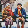 Happy Couple Smiling Diamond Painting