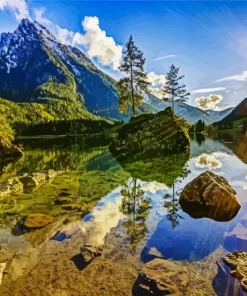 Hintersee Lake Diamond Painting