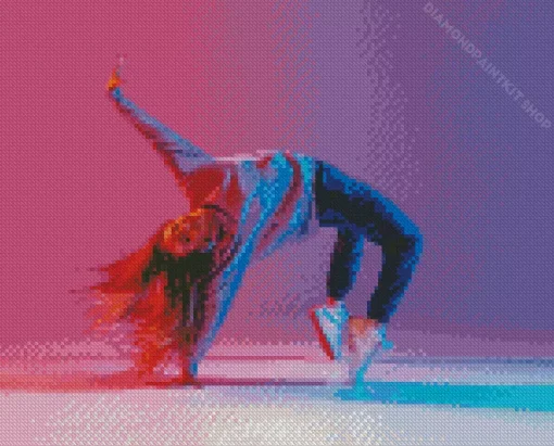 Hip Hop Dancer Diamond Painting