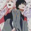 Hiro And Zero Two Diamond Painting