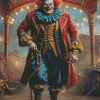 Hobo Clown Diamond Painting