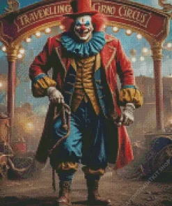 Hobo Clown Diamond Painting