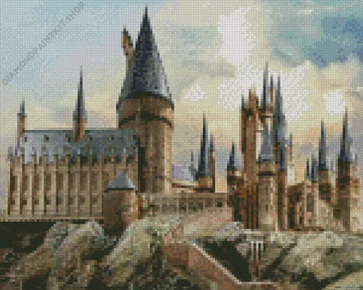 Hogwarts Castle Diamond Painting