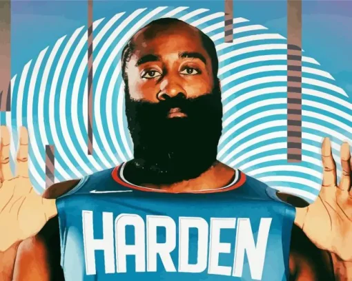 James Harden Diamond Painting