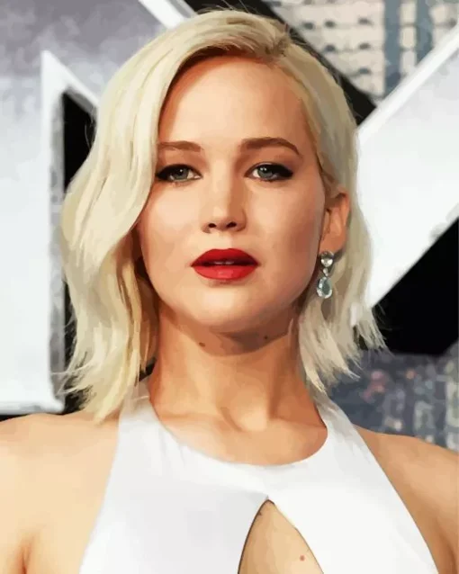 Jennifer Lawrence Diamond Painting