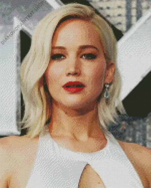 Jennifer Lawrence Diamond Painting