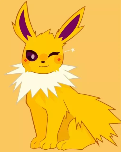 Jolteon Pokemon Diamond Painting