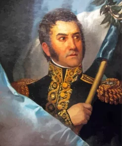 Jose De San Martin Diamond Painting