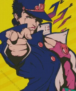 Jotaro Kojo Diamond Painting