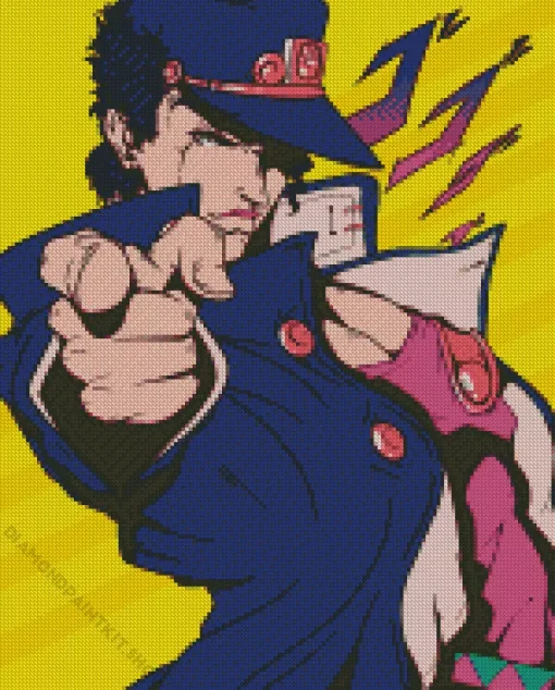 Jotaro Kojo Diamond Painting