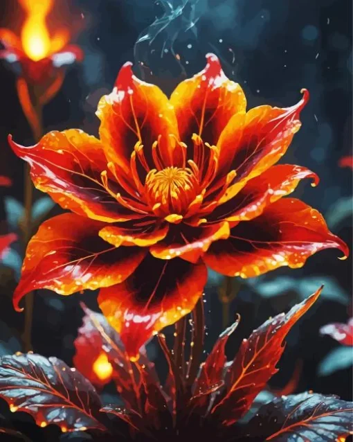 Magical Flower Diamond Painting